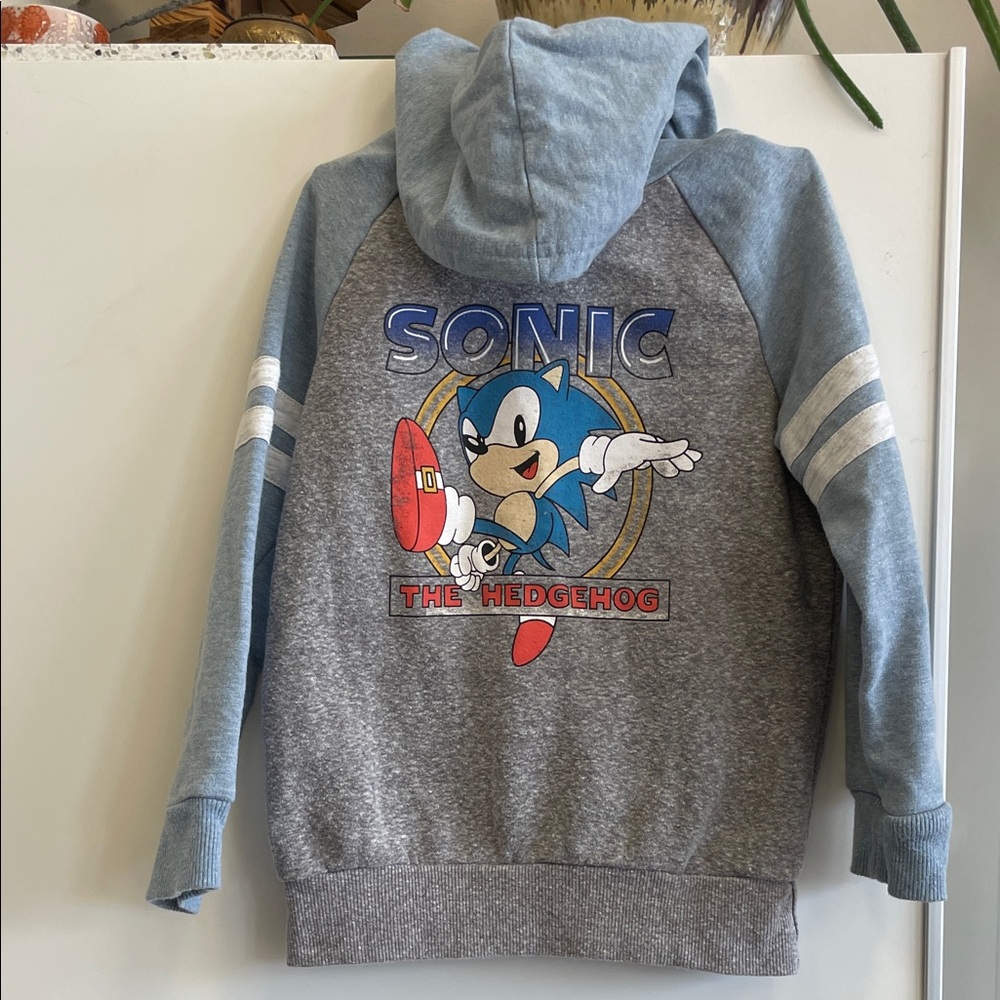 Jumping Beans Sonic The Hedgehog Hoody Boys Size 6